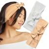 imageKitsch Wide Headbands for Women  Fashion Sports Headband for Workout Yoga Gym Running Exercise  Stretchy Head Bands for Womens Hair  Hair Accessories for Women  Rosewood 2pcsSand