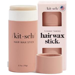imageKitsch Hair Wax Stick for Women ampamp Men  No Residue Hair Finishing Stick for Flyaways All Day Hold Styling Product for Smoothing Hair Strands Hair Slick Back Stick AntiFrizz and Fly Away Hair Tamer