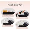 imageKitsch 4Compartment Travel Soap Case  Bar Soap Holder ampamp Organizer Travel Case for Bars  TSAApproved  Lightweight Durable LeakProof Made from Recycled Plastic  Black