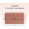 imageKitsch 4Compartment Travel Soap Case  Bar Soap Holder ampamp Organizer Travel Case for Bars  TSAApproved  Lightweight Durable LeakProof Made from Recycled Plastic  Terracotta