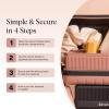 imageKitsch 4Compartment Travel Soap Case  Bar Soap Holder ampamp Organizer Travel Case for Bars  TSAApproved  Lightweight Durable LeakProof Made from Recycled Plastic  Terracotta