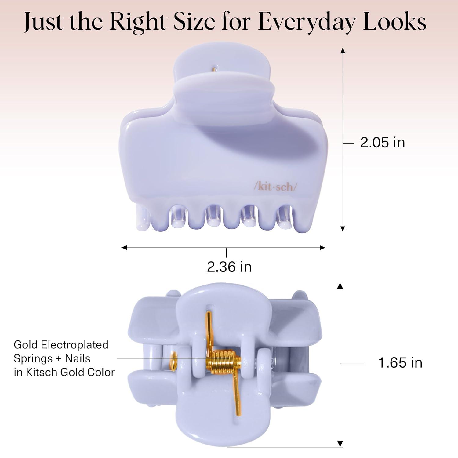 imageKitsch ampamp MickeyMinnie Hair Claw with Rhinestones Cute and Elegant Claw Clips for Girls Great for All Hair Types Recycled Plastic  Ideal Gifts for Women  1pc BlackHydrangea Breeze