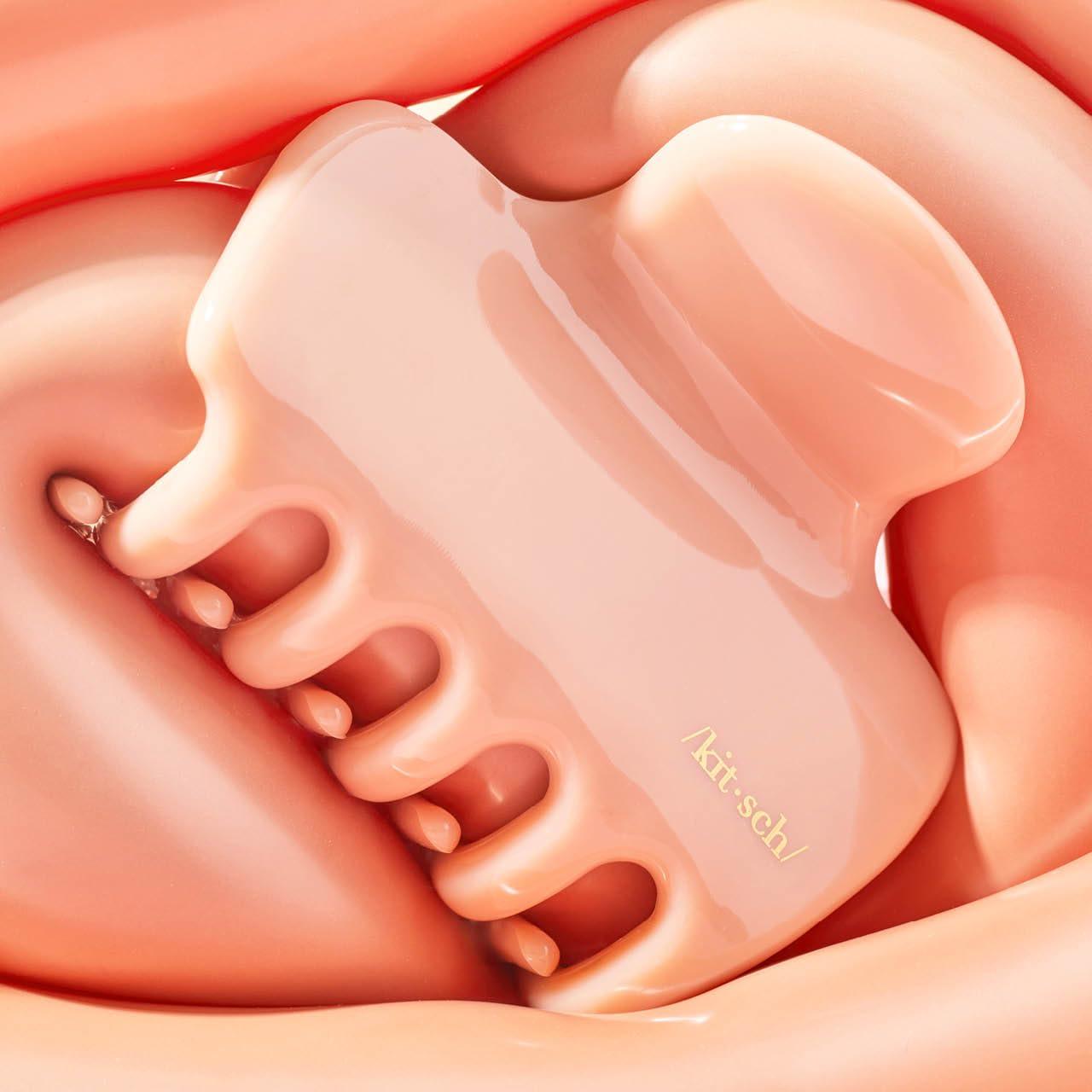 imageKitsch ampamp MickeyMinnie Hair Claw with Rhinestones Cute and Elegant Claw Clips for Girls Great for All Hair Types Recycled Plastic  Ideal Gifts for Women  1pc BlackRosewood