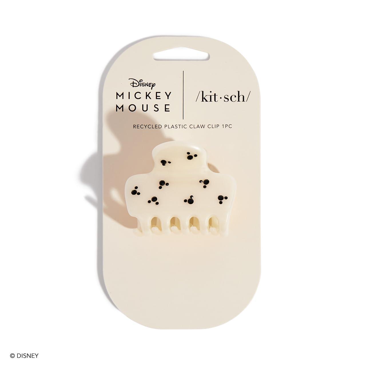 imageKitsch ampamp MickeyMinnie Hair Claw with Rhinestones Cute and Elegant Claw Clips for Girls Great for All Hair Types Recycled Plastic  Ideal Gifts for Women  1pc BlackCream