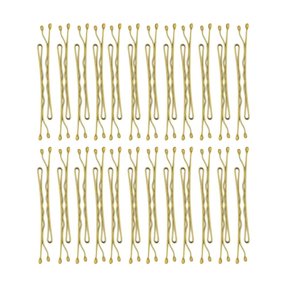 imageKitsch Blonde Bobby Pins  187 Inches  Ideal for Blonde Thick ampamp Thin Hair  Hair Styling Accessories for Kids Girls and Women  Stylish and Secure Hair Pin  Ideal Gifts for Women  45 pcsBlonde