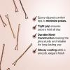 imageKitsch Blonde Bobby Pins  187 Inches  Ideal for Blonde Thick ampamp Thin Hair  Hair Styling Accessories for Kids Girls and Women  Stylish and Secure Hair Pin  Ideal Gifts for Women  45 pcsBlonde