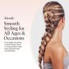 imageKitsch Hair Ties No Damage for Kids Teens and Women  Rubber Bands for Hair Styling  No Snag Hair Elastics  Daily Hair Accessories  Ideal Gifts for Women  500pcs ClearBrown