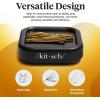 imageKitsch Magnetic Bobby Pin Holder  Cute Stuff Strong Magnetic Pin Holder for Desk ampamp Vanity Securely Holds Metal Hair Clips Bobby Pins ampamp Paper Clip  Ideal Gifts for Women  Black 1 Pc