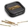 imageKitsch Magnetic Bobby Pin Holder  Cute Stuff Strong Magnetic Pin Holder for Desk ampamp Vanity Securely Holds Metal Hair Clips Bobby Pins ampamp Paper Clip  Ideal Gifts for Women  Black 1 Pc
