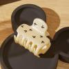 imageKitsch Rhinestone Hair Claw Clip Strong Grip Recycled Plastic Hair Clip for Thick Curly ampamp Fine Hair Medium  Ideal Gifts for Women Camel 1pcCream