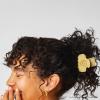 imageKitsch Rhinestone Hair Claw Clip Strong Grip Recycled Plastic Hair Clip for Thick Curly ampamp Fine Hair Medium  Ideal Gifts for Women Camel 1pcHufflepuff