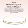 imageKitsch Rhinestone Headband for Women  Double Row Gold Headband for Bridal Accessories  Hair Jewelry for Wedding Prom Birthday or Special Occasions  Ideal Gifts for Women  1pcGold