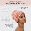 imageKitsch Spa Headband for Women  Soft Stretchy Skincare Headband for Washing Face Makeup ampamp Facials  ExtraWide NonSlip for Beauty Routines ampamp SelfCare  Ideal Gifts for Women  Misty BlueDustyRose