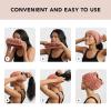 imageKitsch Spa Headband for Women  Soft Stretchy Skincare Headband for Washing Face Makeup ampamp Facials  ExtraWide NonSlip for Beauty Routines ampamp SelfCare  Ideal Gifts for Women  Misty BlueDustyRose
