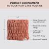 imageKitsch Spa Headband for Women  Soft Stretchy Skincare Headband for Washing Face Makeup ampamp Facials  ExtraWide NonSlip for Beauty Routines ampamp SelfCare  Ideal Gifts for Women  Misty BlueDustyRose