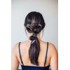 imageKitsch Spiral Hair Ties for Women  Creaseless and Dentfree Coil Hair Ties  No Damage Phone Cord Coils  Made of Flexible and Durable Plastic  Ideal Gifts for Women  4pcs ClearTransparentTransparentMega