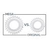 imageKitsch Spiral Hair Ties for Women  Creaseless and Dentfree Coil Hair Ties  No Damage Phone Cord Coils  Made of Flexible and Durable Plastic  Ideal Gifts for Women  4pcs ClearTransparentTransparentMega