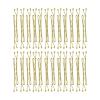 imageKitsch Blonde Bobby Pins  187 Inches  Ideal for Blonde Thick ampamp Thin Hair  Hair Styling Accessories for Kids Girls and Women  Stylish and Secure Hair Pin  Ideal Gifts for Women  45 pcsBlonde