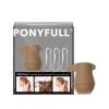 imageKitsch PONYFULL Hair Volumizer Tool  Adds Lift and Style To Your Ponytail  Hair Bun Maker for Women  Ponytail Volumizer Includes 3 No Snag Elastic Ties  Ideal Gifts for Women  Blonde