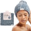 imageKitsch Spa Headband for Women  Soft Stretchy Skincare Headband for Washing Face Makeup ampamp Facials  ExtraWide NonSlip for Beauty Routines ampamp SelfCare  Ideal Gifts for Women  Misty BlueMistyBlue