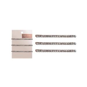 imageKitsch Gem Bobby Pins for Women  Stylish Rhinestone Hair Accessories  Elegant Hair Pins Decorative for Styling  Bobby Pin Set  Garden Bouquet  Ideal Gifts for Women 8pcsRhinestone Rose Gold Bobby Pins