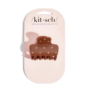 imageKitsch Rhinestone Hair Claw Clip Strong Grip Recycled Plastic Hair Clip for Thick Curly ampamp Fine Hair Medium  Ideal Gifts for Women Camel 1pcRhinestone Camel