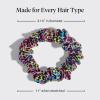 imageBridgerton x Kitsch Satin Scrunchies for Women No Snag No Tugging Soft amp Comfortable Scrunchies for Girls Perfect for Day or Night  Ideal Gifts for Women  Toile De Blue 2pcsRainbow Leopard
