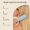 imageKitsch Scalp Renewal Brush  Exfoliating amp Scalp Massager for Hair Growth Gentle Head Massage Brush to Remove Buildup Boost Circulation amp Relaxing Head Scrubber for Washing Hair  Haze Blue