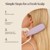 imageKitsch Scalp Renewal Brush  Exfoliating amp Scalp Massager for Hair Growth Gentle Head Massage Brush to Remove Buildup Boost Circulation amp Relaxing Head Scrubber for Washing Hair  Soft Violet