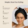imageKitsch Set amp Flow Active Heatless Curling Headband For Women  Achieves Heatless Curls Overnight No Heat Damage  Heatless Curlers with Flexible Fit  Great During Gym Sessions Travel  Black 1pc