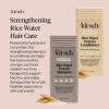 imageKitsch Strengthening Rice Water Protein Shampoo amp Conditioner Set  Hair Growth amp Volumizing Hair Care for Thin Fine amp Damaged Hair  Paraben Phthalates amp Silicone Free  Made in USA  12 oz