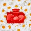 imageKitsch x Hello Kitty Medium Hair Clips for Women  Strong Hold Claw Clips for Thick or Thin Hair  Recycled Plastic NonSlip Durable  Ideal Gifts For Women  White with Red BowsRed Kitty Bow Shape