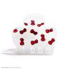 imageKitsch x Hello Kitty Medium Hair Clips for Women  Strong Hold Claw Clips for Thick or Thin Hair  Recycled Plastic NonSlip Durable  Ideal Gifts For Women  White with Red BowsRed Kitty Bows