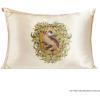 imageBridgerton x Kitsch Satin Pillowcase with Zipper for Hair amp Skin  Softer Than Silk Pillow Cases Smooth Cooling Satin Pillow Case WrinkleFree Pillow Cases Standard Size 19x26  WisteriaHarry Potter  Hufflepuff