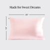 imageBridgerton x Kitsch Satin Pillowcase with Zipper for Hair amp Skin  Softer Than Silk Pillow Cases Smooth Cooling Satin Pillow Case WrinkleFree Pillow Cases Standard Size 19x26  WisteriaHello Kitty  Pink Kitty Face
