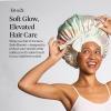 imageKitsch XL Satin Bonnet for Sleeping  Softer Than Silk Bonnet For Sleeping Women  Secure Fit Adjustable Night Cap For Curly amp Textured Hair  Prevents Breakage Tangles amp Thinning  AuraAura