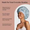 imageKitsch XL Satin Bonnet for Sleeping  Softer Than Silk Bonnet For Sleeping Women  Secure Fit Adjustable Night Cap For Curly amp Textured Hair  Prevents Breakage Tangles amp Thinning  AuraHaze Blue