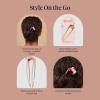 imageKitsch French Hair Pins for Women  Elegant amp Durable Metal French Pin for Updos Chignon Buns amp Twist Hairstyles  Secure Hold All Day Comfortable Fit  Ideal Gifts for Women Clam Shell 1pcRed  Pink  Green