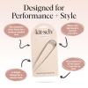 imageKitsch French Hair Pins for Women  Elegant amp Durable Metal French Pin for Updos Chignon Buns amp Twist Hairstyles  Secure Hold All Day Comfortable Fit  Ideal Gifts for Women Clam Shell 1pcSilver